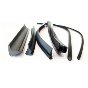 Custom extruded PVC and EPDM sealing profile assortment