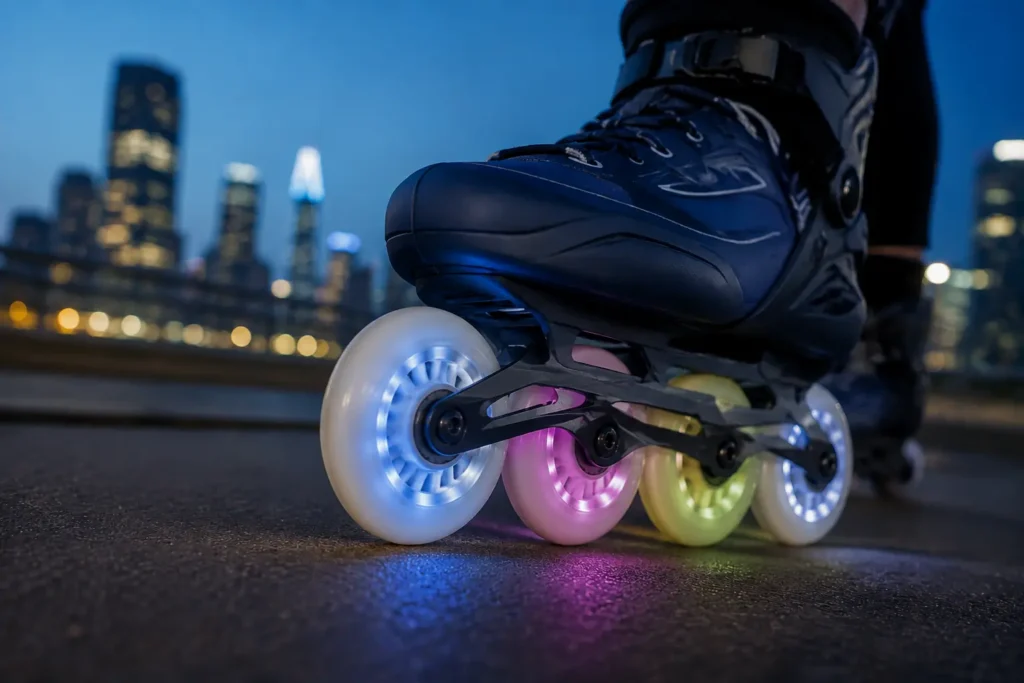 led inline skate wheel selection guide